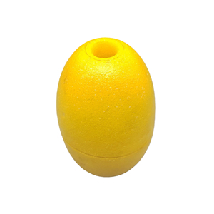 Bouée de pêche ovale jaune en EVA, flotteur de marquage en mousse durable pour accessoires de pêche - Vente en gros usine - Product Image 1