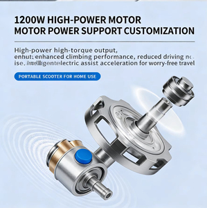 Scooter Eléctrico Todoterreno JLM S6 de Alto Rendimiento, 1200W, 11 Pulgadas, 48V, 20.8Ah, 55km/h, Plegable para Adultos, Carga de 150kg, Control por Aplicación - Product Image 6