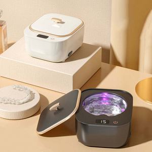 Nettoyeur ultrasonique personnalisé pour appareils dentaires, bijoux et gouttières avec éclairage UV – Vente en gros - Product Image 1