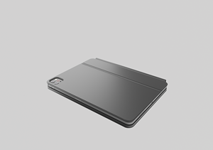 Étui pour clavier magique en alliage d'aluminium compatible avec <span class=keywords><strong>iPad</strong></span> <span class=keywords><strong>Pro</strong></span> 11 pouces 2024 2025 M4 M5 Clavier sans fil 6 rangées avec rétroéclairage Pavé tactile Vente en gros OEM/ODM/Marque privée - Product Image 4