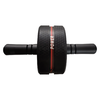 Rouleau Abdominal Double Roue pour Entraînement à Domicile, Équipement de Fitness pour Abdominaux et Remodelage Corporel, Appareil d'Exercice Acceptable pour les Fabricants OEM