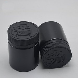 Lọ Nhựa Có Thể Bịt Kín Kín Cao 30Ml <span class=keywords><strong>60Ml</strong></span> 90Ml 120Ml 240Ml Màu Đen Chất Lượng Cao Có Nắp Chống Trẻ Em Máy Xay Thảo Mộc - Product Image 4