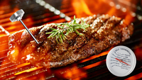 SW termometer masak instan bahan baja tahan karat, alat panggangan BBQ termometer Steak memanggang Probe panjang bahan baja tahan karat