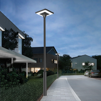 Lampe solaire tout-en-un LED commerciale CE efficace 50W pour rue et jardin, télécommande, rechargeable, étanche, 6000K, en fonte