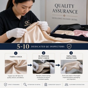 Masque de sommeil personnalisé avec logo, marque privée, masque <span class=keywords><strong>pour</strong></span> <span class=keywords><strong>les</strong></span> <span class=keywords><strong>yeux</strong></span> en satin de soie, masque de sommeil en satin de soie naturel réglable <span class=keywords><strong>pour</strong></span> <span class=keywords><strong>les</strong></span> voyages - Product Image 6