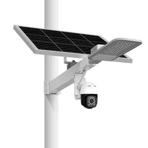 חיצוני 40w 60w 80w לוח סולארי עם סוללה של 40/60/80/100 lifepo4 למצלמות אבטחה למצלמות אבטחה מערכת אספקת חשמל