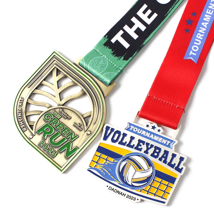 Высококачественные серебряные золотые бронзовые металлические медали карате с логотипом на заказ