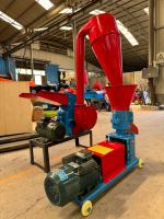 Nouvelle machine à granulés d'aliments pour animaux/poulets/poissons à moteur électrique en acier inoxydable à faible coût, capacité de 100 kg/h, marque Jincang