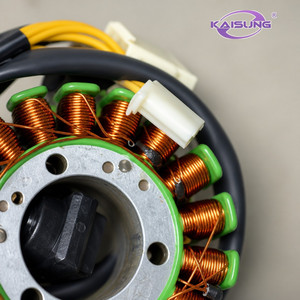 Bobina de Estator para Generador de Motocicleta <span class=keywords><strong>Lead</strong></span> <span class=keywords><strong>110</strong></span> 12V DC, Cable de Cobre Rojo Recubierto de Esmalte, 6 Meses de Garantía, Reemplazo Directo - Product Image 3