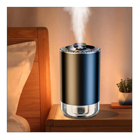 Diffuseur d'air de voiture électrique portable rechargeable sans eau USB écologique pour l'extérieur, humidificateur ultrasonique d'aromathérapie grand format