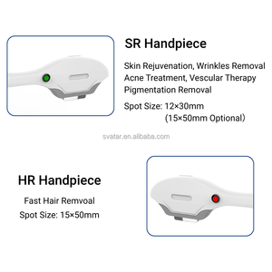 Equipo de Belleza Multifuncional Portátil con <span class=keywords><strong>2</strong></span> Manijas para Depilación, Eliminación de Pigmentación y Blanqueamiento de la Piel - Product Image 4