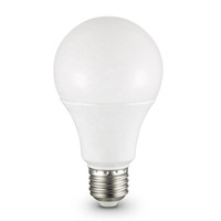 A60 6W LED Radar Capteur de mouvement Ampoule de contrôle de la lumière Capteur LED Ampoule A60 E27 9W