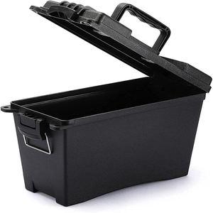 Atacado Alta Qualidade Pequeno Campo Preto pp Plástico Duro Arma Bala Ferramenta De Armazenamento Munição Latas Caso Munição Caixas - Product Image 1