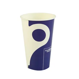 ティージュース食品とビール用の使い捨てホットドリンク用の安全な卸売電子レンジ紙コーヒーカップ