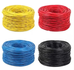 <span class=keywords><strong>Precio</strong></span> de fábrica de alta calidad Cat6 <span class=keywords><strong>utp</strong></span> <span class=keywords><strong>cable</strong></span> interior 2*4 * 24awg CCA Low MOQ 100M/305M/Pull Box 1000Mbps cableado doméstico - Product Image 5