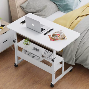 Mesa Plegable Portátil para Laptop con Ruedas - Bandeja Ajustable para TV, Escritorio para Sala de Estar o Dormitorio - Product Image 3