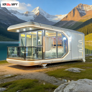 Contenedor Móvil de Lujo Comercial, Casa Cápsula Moderna Tipo Cabaña Espacial - Product Image 2