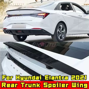 For Hyundai Rear <b>Trunk</b> Spoiler Wing Rear Roof Spoiler Roof Wing Rear Wing Body Kit for Hyundai Elantra 2021 Car Accessories - Product Image 3