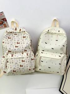 2025 העליון מוכר קשת חמוד גב נשים גב 'ס תיכון תלמידים גורים גורים פוליאסטר רוכסן קרוס-גבול יפנית - Product Image 4