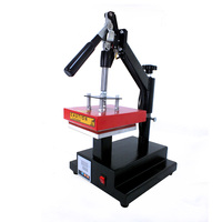 Presse à chaud pour logo de l'usine Baiyin, machine de transfert thermique de 6 pouces, 15x15cm, machines de sublimation pour logo