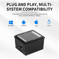 Lector de Códigos QR EM25 Secure Express Locker, Módulo Escáner de Códigos de Barras con Interfaz USB para Recogida de Paquetes, Autenticación de Entregas, Stock