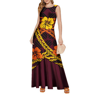 Fishtail-vestido de noche Polynesian Puletasi Micronesian Style Fashion <span class=keywords><strong>Prom</strong></span> Dress Mujeres Sexy Bodycon Island Vestidos de sirena - Product Image 6