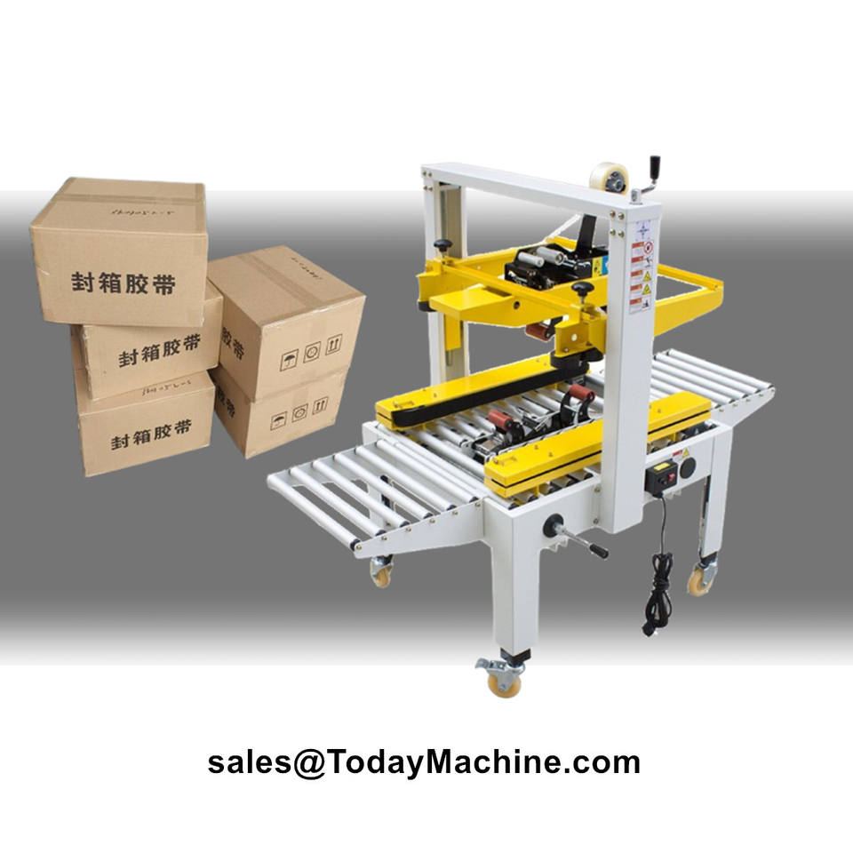 Automatic Single Line Tape Carton Sealer for Top-and-Bottom Case ...