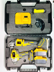 Trapano <span class=keywords><strong>Avvitatore</strong></span> <span class=keywords><strong>a</strong></span> <span class=keywords><strong>Impulsi</strong></span> Portatile Senza Fili Saktec Factory 21V, Compatto 18V, con Batteria al Litio e Kit - Product Image 6