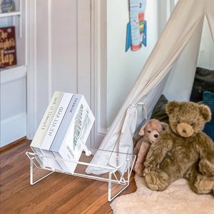 Wholesale Hot Selling Transparent Acrylic Desktop <b>File</b> <b>Folder</b> Organizer Display Rack for Showcase Only - Product Image 5