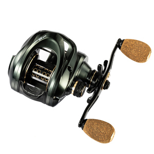 Newbility 13 + 1 BB corps en métal aluminium personnalisé basse profil bouton en liège moulinet de pêche à l'appât - Product Image 5