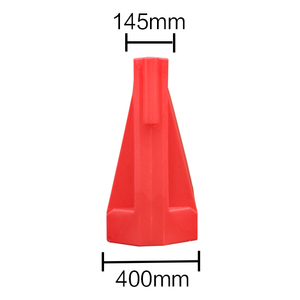 Rotomolding Fan-Shaped Giao Thông Đường Bộ An Toàn Nhựa <span class=keywords><strong>Barrier</strong></span> Nước Đầy Barricade Kiểm Soát Đám Đông Rào Cản - Product Image 5