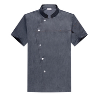 Premium Wereldwijde Zomer Lange 5xl Witte Catering Banketbakker Jas Jassen Schorten Met Zakken Uniform Dragen Voor Vrouwen