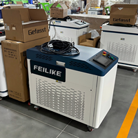 Nouvelle machine de soudage au laser à fibre portative multifonctionnelle numérique facile à utiliser de 3000 W avec refroidissement par eau