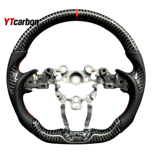 <span class=keywords><strong>พวงมาลัย</strong></span>คาร์บอนไฟเบอร์แท้ YTcarbon <span class=keywords><strong>ส</strong></span>ำหรับ BT-50 ปี 11-18 อะไหล่ตกแต่งภายในรถยนต์ <span class=keywords><strong>ส</strong></span>ไตล์รถแข่ง แบบกำหนดเอง - Product Image 5