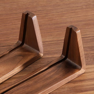 Manufacturer Custom Wholesale <b>Table</b> <b>Walnut</b> Picture Frame U-Shaped Creative Acrylic Photo Frame - Product Image 3