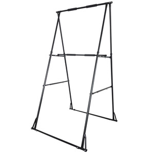 Portable Aerial Yoga Swing Rack Foldable Dip Stand Durable Steel Frame Adjustable <strong>Back</strong> <strong>Stretcher</strong> for Home Sensory Swing <strong>Therapy</strong> - Product Image 4