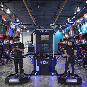 Trò chơi chiến đấu bằng tia laser hồng ngoại có rung, âm thanh và ánh sáng chiếu, dành cho <span class=keywords><strong>2</strong></span> người chơi, sử dụng tại nhà hoặc trung tâm thương mại - Product Image 1