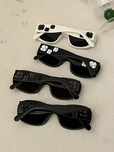 Lunettes de <span class=keywords><strong>soleil</strong></span> 3D Camélia pour femmes, protection UV400, anti-UV, monture tendance pour le streetwear, Gafas De Sol De <span class=keywords><strong>Camelia</strong></span> - Product Image 4