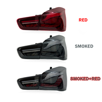Luces Traseras LED Nuevas de Fábrica en Oferta para BMW Serie 1 Modelos F20 F21 15-18 Estilo GTS Diseño Rojo Ahumado con Efecto de Luz Fluida