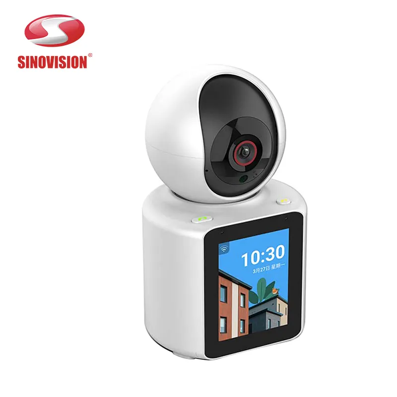 Home Security 2-Wege-Video-WLAN-Kamera 360 Panorama p2p Remote View Drahtlose Audio-Video-Babyphone-Kamera