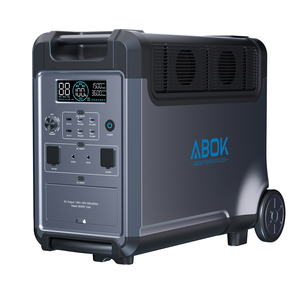 สถานีไฟฟ้าพกพา ABOK 3600W ความจุขนาดใหญ่ 3840Wh แบตเตอรี่ เครื่องกำเนิดไฟฟ้าแบบพกพา 4000+ รอบการใช้งาน ชาร์จด้วยพลังงานแสงอาทิตย์ Ark3600 Power Stat - Product Image 5