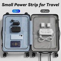 Multiprise USB 8-en-1 avec 3 prises CA et 5 ports USB – Station de charge portable pour la maison et le bureau