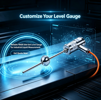 Série FBGB / Ex Db IIC T6 / Précision 1μm / Niveaumètre à installation flexible à sortie latérale, directement de l'usine