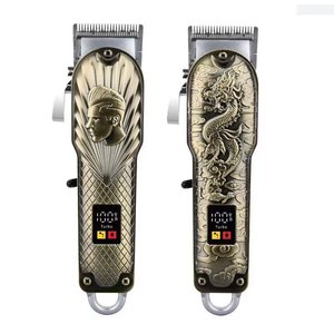 Tondeuse à Cheveux Électrique Professionnelle Personnalisable Rechargeable pour Hommes avec Écran LCD – Machine de Coiffure pour Barbiers - Product Image 2