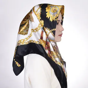 B01 Wholesale Printed Online Designer Luxury Supplier Scarves Muslim Scarf Women Instant Chiffon Hijab