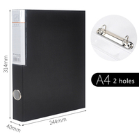 Carpeta de almacenamiento de oficina A4, 2 anillos, 3 anillos, carpeta de archivos de contrato