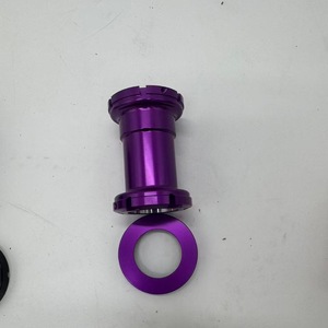 Moyeu de roue pour vélo d'enfant, pièce de rechange et de réparation, en alliage d'aluminium violet - Product Image 1