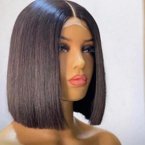 Wholesale 100% Human Hair 2x6 Kimky Closure Color <b>Bob</b> <b>Wig</b> Vietnam Hair - Product Image 2