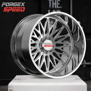 Jantes en alliage forgé 20 22 24 26 28 30 <span class=keywords><strong>pouces</strong></span> 6x5.5 8x6.5 8x170 8x180 polies pour camions avec enjoliveurs flottants pour 1500 2500 3500 - Product Image 5