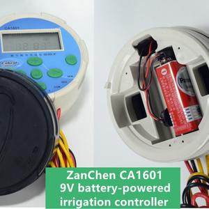 Temporizador de riego digital con batería de 9V, control automático de agua para jardín exterior, invernaderos y espacios verdes urbanos - Product Image 4